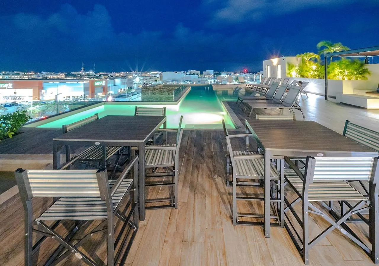 Condo Verde Oasis - Central 2 Bedroom With Pool, Gym, Private Terrace - At Veranto Condos Playa del Carmen 0*,